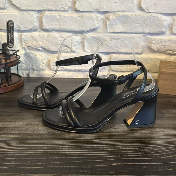 Circus by Sam Edelman- Elegant Black Strappy Sandals - Picture 2 of 5